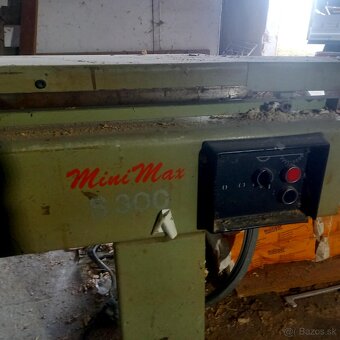 Formátovacia píla minimax S300 s predrezom - 3