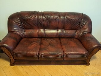 Kožená sedacia súprava - 3