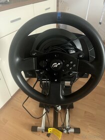 Volant PS5 Thrustmaster T300 GT RS + 3 pedály + stojan - 3