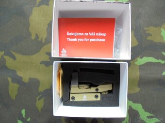 Kolimátor Guerilla Optics Square TAN. - 3