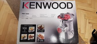 Predám elektrický mlynček Kenwood PRO 2000 Excel MG700 - 3