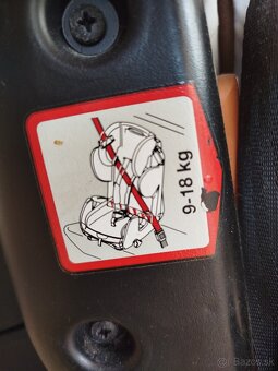 Predám ružovú autosedačku Storchenmuhle - 3