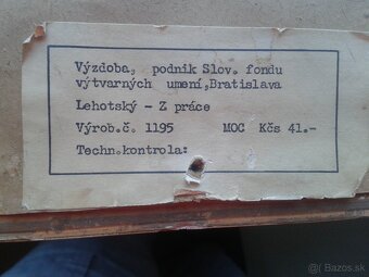 Obraz - Lehotský - Z práce - 3