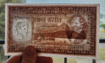 500 Kčs, 1945, seria CA, Specimen, Československo - 3