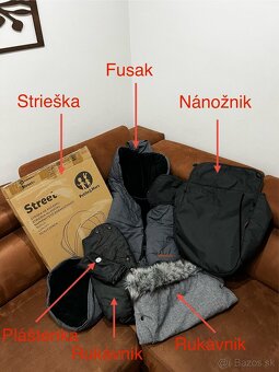Športový kočík Petite&Mars street plus + príslušenstvo - 3