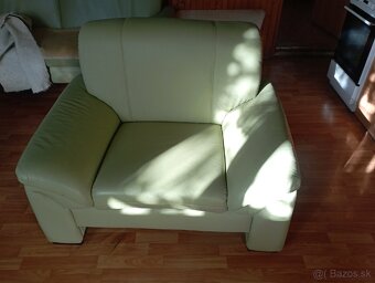 Predám koženú sedačku 3+2+1 - 3