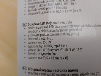 Dizajnové led svietidlo - 3