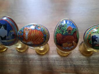 VEĽKONOČNÉ  VAJÍČKA  kovové / drevené - 3