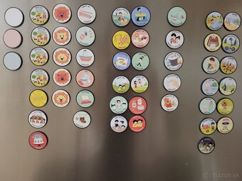 Magneticky týždenný plán s magnetkami Lyonis - 3