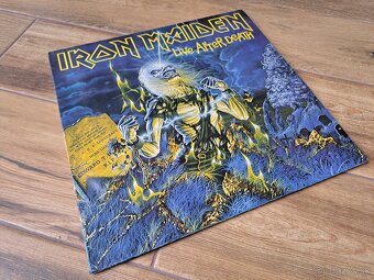 Lp IRON MAIDEN  - Live After Death - 3