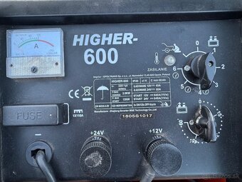Autonabíjačka 12/24V so štartom - 3