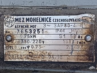 elektromotor 0,75 kW - 3