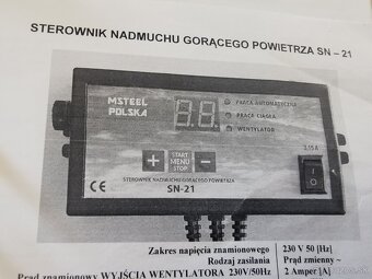 Predám v teplozdušna pec na drevo - 3