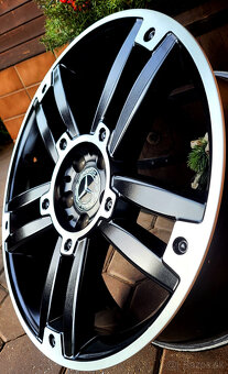 alu R20 5x112 orig. Mercedes GLK, dvojrozmer, bicolor - 3