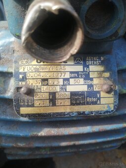 Elektromotor s prevodovkou - 3