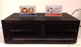 2x12 pasmovy equalizer TECHNICS SH-8020, vyroba JAPAN =ae70 - 3