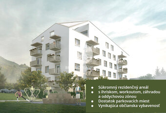 3KK byt F1 v novostavbe - REZIDENCIA GEMINI I - Brezno - 3