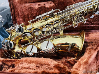 Predám Es- Alt saxofón Yamaha YAS 23 v TOP stave- nádherný z - 3