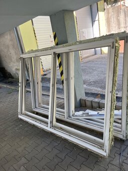 Plastové okná - 2 sklo, 1,5x2,4 m - 3