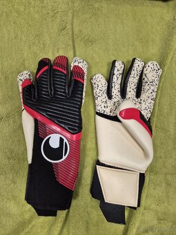 Predám rukavice UHLSPORT SG+AG, NC, veľkosť 9 - 3