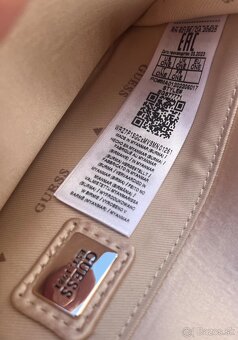 Dámska kabelka ,,Guess “ Púdrovo-zlatá (nova). - 3