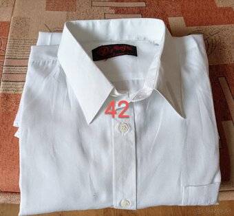 Predám nenosené pánske košele dlhý rukáv - 3