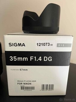 Sigma 35 mm f/1.4 Art bajonet Nikon - 3
