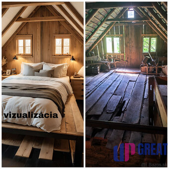 CHALUPA v obci Brutovce (okres Levoča)+ VIDEO obhliadka - 3