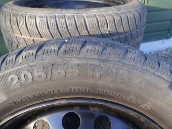 4x108 Peugeot, Citroen, zimné pneumatiky 205/55 R16 - 3
