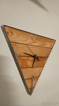 Závesné hodiny hand made - 3