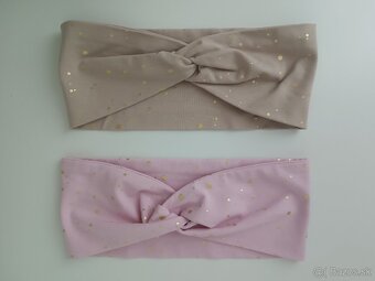 Dievčenské čiapky+čelenky - 3