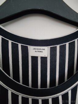 Pásikavé šaty veľkosť 38 - 3