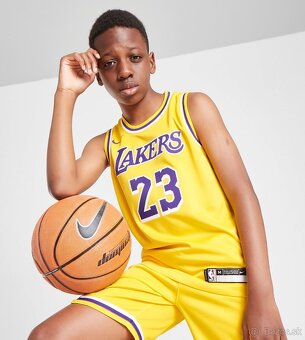 NBA Basketbal dres a šortky LA Lakers LeBron 23 - 3
