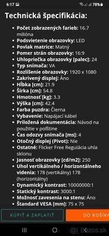 Predam herny monitor SAMSUNG - 3