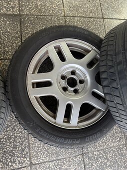 Predám elektróny a pneumatiky 5x100 R16 205/55 - 3