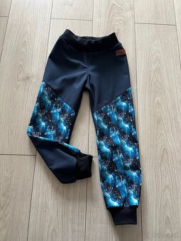 Softshellove nohavice s flisom 98-140 - 3