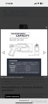 Predám nové pádlové púzdro Cytac - 3
