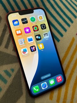 Iphone 13 128GB red - 100% batéria - 3
