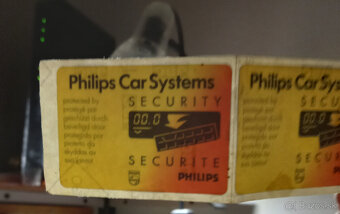 nalepka PHILIPS CAR SYSTEM - 3