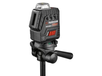 Krížový líniový Laser Parkside 360 A1 + Teleskopický - 3