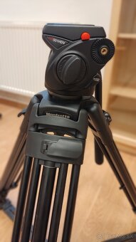 Stativ Manfrotto 525MVB / 501HDV (komplet sada) - 3