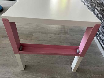 Detsky ikea polohovatelny stôl Pahl - 3