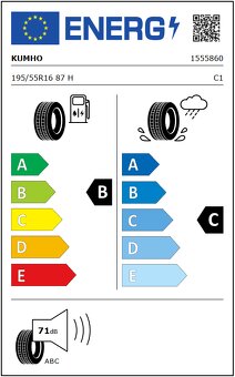 pneumatiky 195/55/R16 Kumho - 3