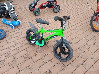 Odrážadlo, bicykel, slapacia motokara, elektrická motorka - 3