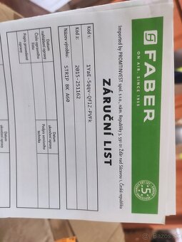 Digestor FABER Strip PB BK A60 - 3