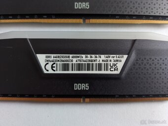 Corsair Vengeance RGB EXPO DDR5 64GB KIT (2x32) 6000MHz CL30 - 3