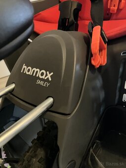 Detská cyklosedačka Hamax Smiley - 3