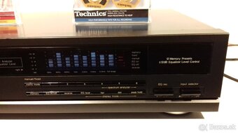 2x7 pasmovy equalizer TECHNICS SH-GE70, JAPAN, AE80, AE86 - 3