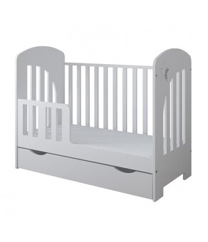 Detska postielka so zasuvkou 2v1 - 3