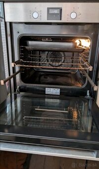 Moderní černá lesklá linka se spotřebiči,5804 - 3